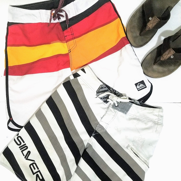 Quiksilver Other - Quicksilver Bundle Repel 20" Boardshorts Sz 31